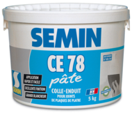 SEMIN CE78 COLLE-ENDUIT PATE   SEAU 5KG